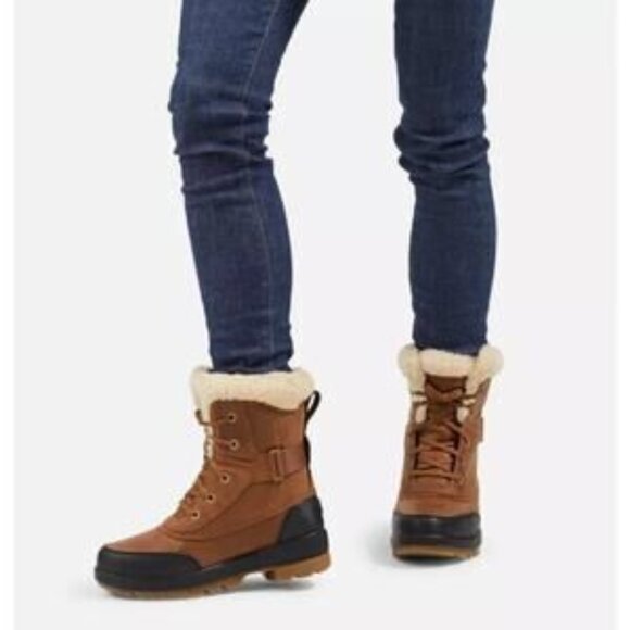 Sorel Women's Tivoli IV Parc Shearling Waterproof Cold Weather Boots - Picture 3 of 15
